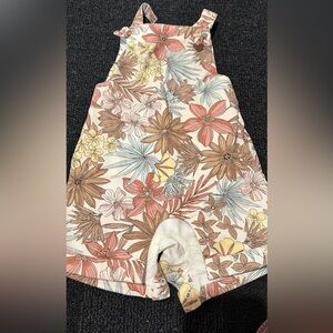 Janie and Jack Floral Kids One Piece - Multicolor